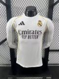 Real Madrid  Home  Player long   1:1 Quality Soccer Jersey   25-26