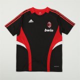 Retro AC Training Black Fans 1:1 Quality Soccer Jersey 2008-2009