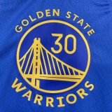 Golden State Warriors  V-neck blue #2974 CURRY 1:1 Quality NBA Season Jerseys 2023