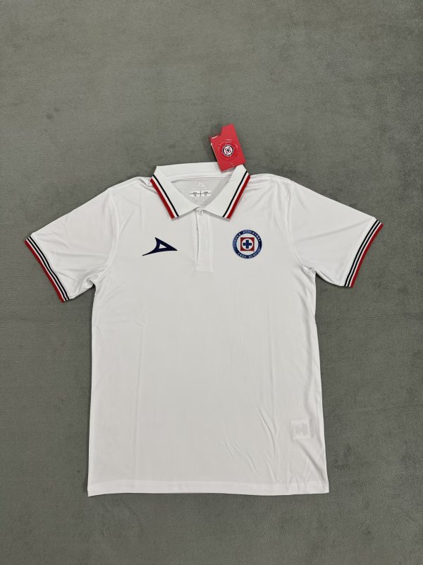 Cruz Azul Special Edition POLO fans 1:1 Quality Soccer Jersey  24-25