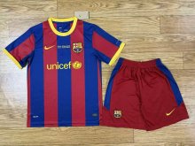 Retro Barcelona  Home Kits Suit     1:1 2010-2011
