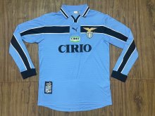 Retro Lazio Home lolng  1:1 Quality Soccer Jersey  1998-2000