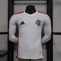 Flamenco away Long sleeves player  1:1 Quality Soccer Jersey   24-25