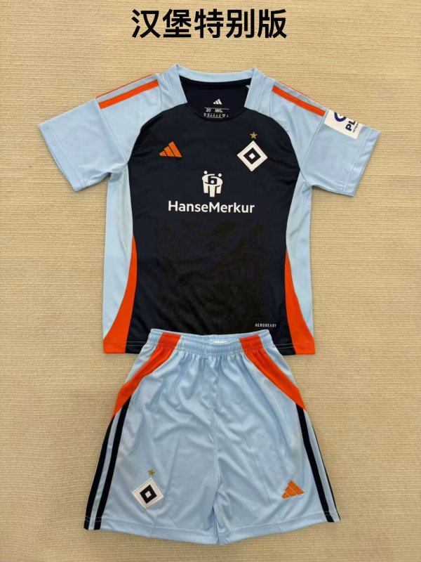 Hamburger  Special Edition Fans Kits  1:1 Quality Soccer Jersey  25-26 (Kids and Man )