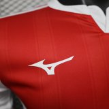 Monaco Home Player  1:1 Quality Soccer Jersey   24-25