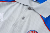 Bayern Munich Polo Fans  Grey 1:1 Quality Soccer Jersey  25-26