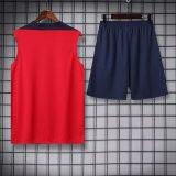 Atletico Madrid  Training clothing Vest  set   1:1 Quality Soccer Jersey   24-25