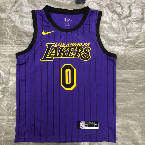 Los Angeles Lakers Purple #0 YOUNG 1:1 Quality NBA Season Jerseys 2018