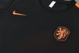 Netherlands Training Black With Pants Sets (16-2XL) 1:1 Quality Soccer Jersey  26-27（2026）