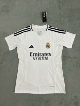 Real Madrid home women fans 1:1 Quality Soccer Jersey   24-25
