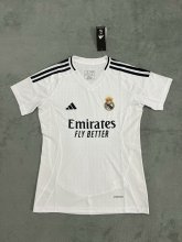 Real Madrid home women fans 1:1 Quality Soccer Jersey   24-25