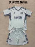 Philadelphia Union Pre Match Uniform  Fans Kits  1:1  25-26 (Kids and Man )