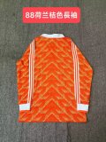 Retro Netherlands Home long 1:1 Quality Soccer Jersey  1988