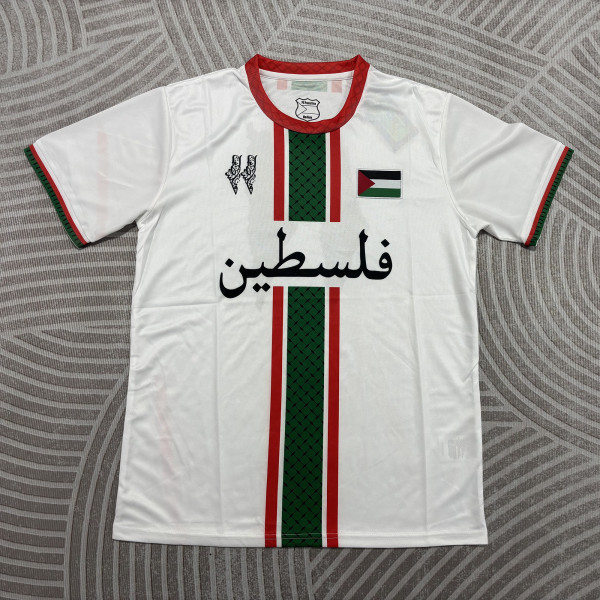 Palestino Special Edition White Fans  1:1 Quality Soccer Jersey  26-27