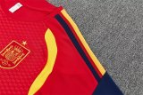 spain Training  Fans Kits Red (Kids And Man 16-2XL) 1:1 Quality Soccer Jersey 26-27 (2026)