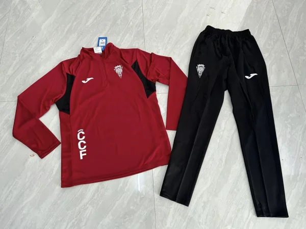 Cordoba  Training Tracksuit   red  1:1 Quality Soccer Jersey   24 -25