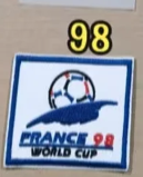 Retro France  away Kids 1:1 Quality Soccer Jersey  1998