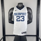 Memphis Grizzlies  White #23 ROSE  1:1 Quality NBA Jerseys 2023