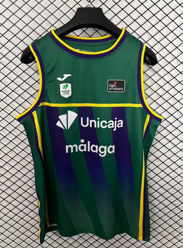 Malaga basketball vest  Fans   1:1 Quality Soccer Jersey   25-26