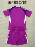 Newcastle Purple Goalkeeper Fans  (Kids and Man)  1:1 Quality Soccer Jersey  25-26