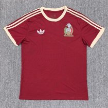 Retro Mexico Red 1:1 Quality Soccer Jersey  1984