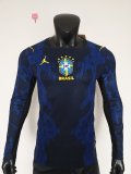 Brazil Away Long Sleeve  player 1:1 Quality Soccer Jersey  26-27 (2026)