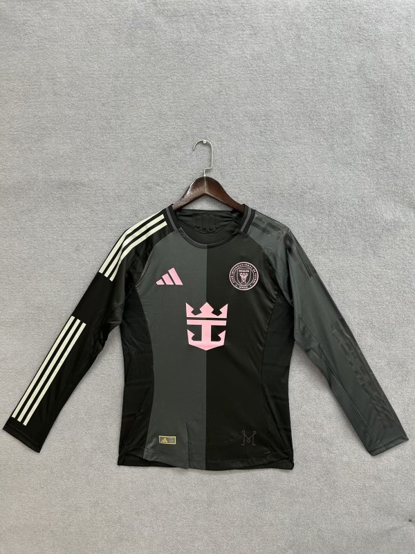 Inter Miami long  AWAY 3R Player 1:1 Quality Soccer Jersey  25-26
