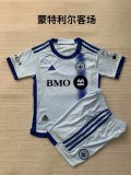 CF Montreal away kids 1:1 Quality Soccer Jersey  24-25