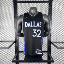 Dallas Mavericks  City Edition  Black #32 FLAGG  1:1 Quality NBA  Season Jerseys   2026