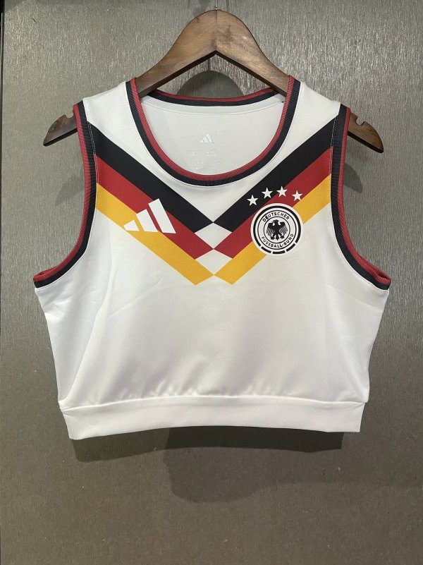 Germany Women Vest Fans 1:1 Quality Soccer Jersey 26-27 (2026)
