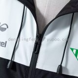 betis Windbreaker  Interchange Jacket Black  White 1:1 Quality Soccer Jersey  25-26