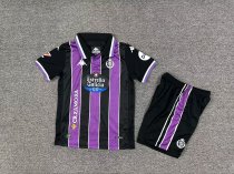 Valladolid  Away  kids  1:1 Quality Soccer Jersey  25-26