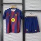 Barcelona  Home With Pants Sets fans 1:1 Quality Soccer Jersey 25-26