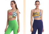 yoga clothes  Cannes Printed Yoga Set