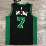Boston Celtics Black #7 BROWN  1:1 Quality NBA Jerseys  2021