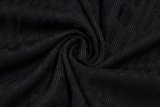 Nike Sets  Black 1:1 Quality Soccer Jersey  25-26