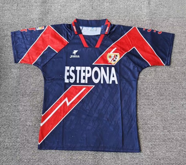 Retro Rayo Vallecano Away Fans  1:1 Quality Soccer Jersey  1995-1996