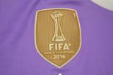 Retro Real Madrid home player long 1:1 Quality Soccer Jersey   2016-2017