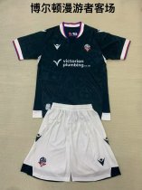 Bolton away kids 1:1 Quality Soccer Jersey  24-25