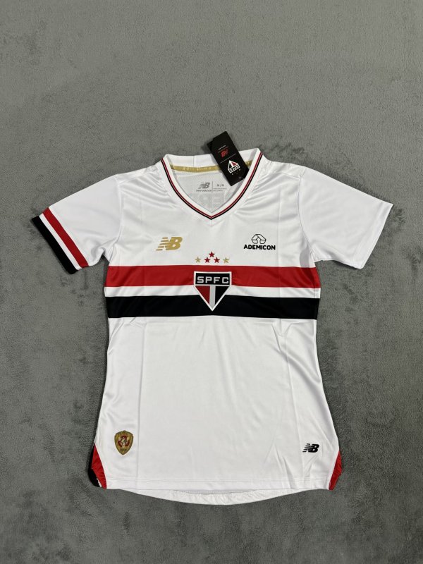 Sao Paulo women  home fans  1:1 Quality Soccer Jersey  25-26