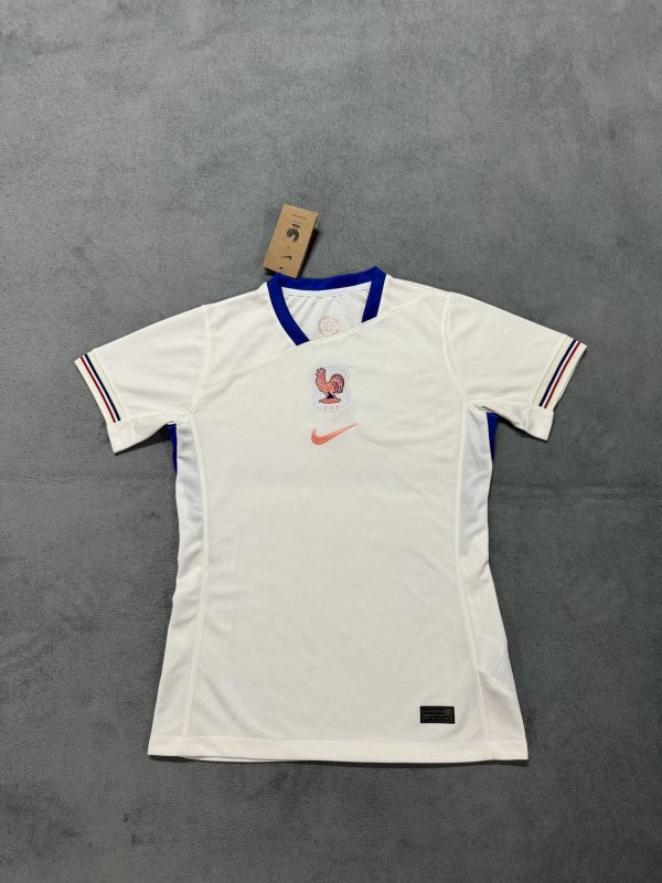 France  Away Women  Fans  1:1 Quality Soccer Jersey 26-27 (2026)