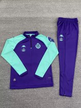 Valladolid Training Tracksuit Purple 1:1 Quality Soccer Jersey   25-26