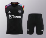 Manchester United Training clothing Vest set 1:1 Quality Soccer Jersey   24-25
