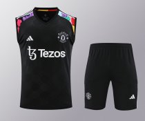 Manchester United Training clothing Vest set 1:1 Quality Soccer Jersey   24-25