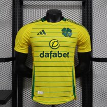 Celtic away player 1:1 Quality Soccer Jersey  24-25