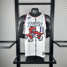 Retro Toronto Raptors  White #15 CARTER 1:1 Quality NBA  Season Jerseys 2026