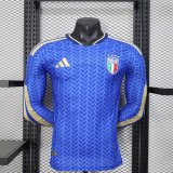 Italy Home Long  Player 1:1 Quality Soccer Jersey   26-27（2026）