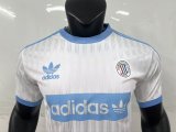Adidas Clover Oasis  T-shirt  White Fans 1:1 Quality Soccer Jersey  25-26