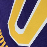 Retro Los Angeles Lakers Purple #0 WESTBROOK  1:1 Quality NBA Season Jerseys 2021