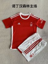Nottingham Forest  Home kids 1:1 Quality Soccer Jersey  23-24